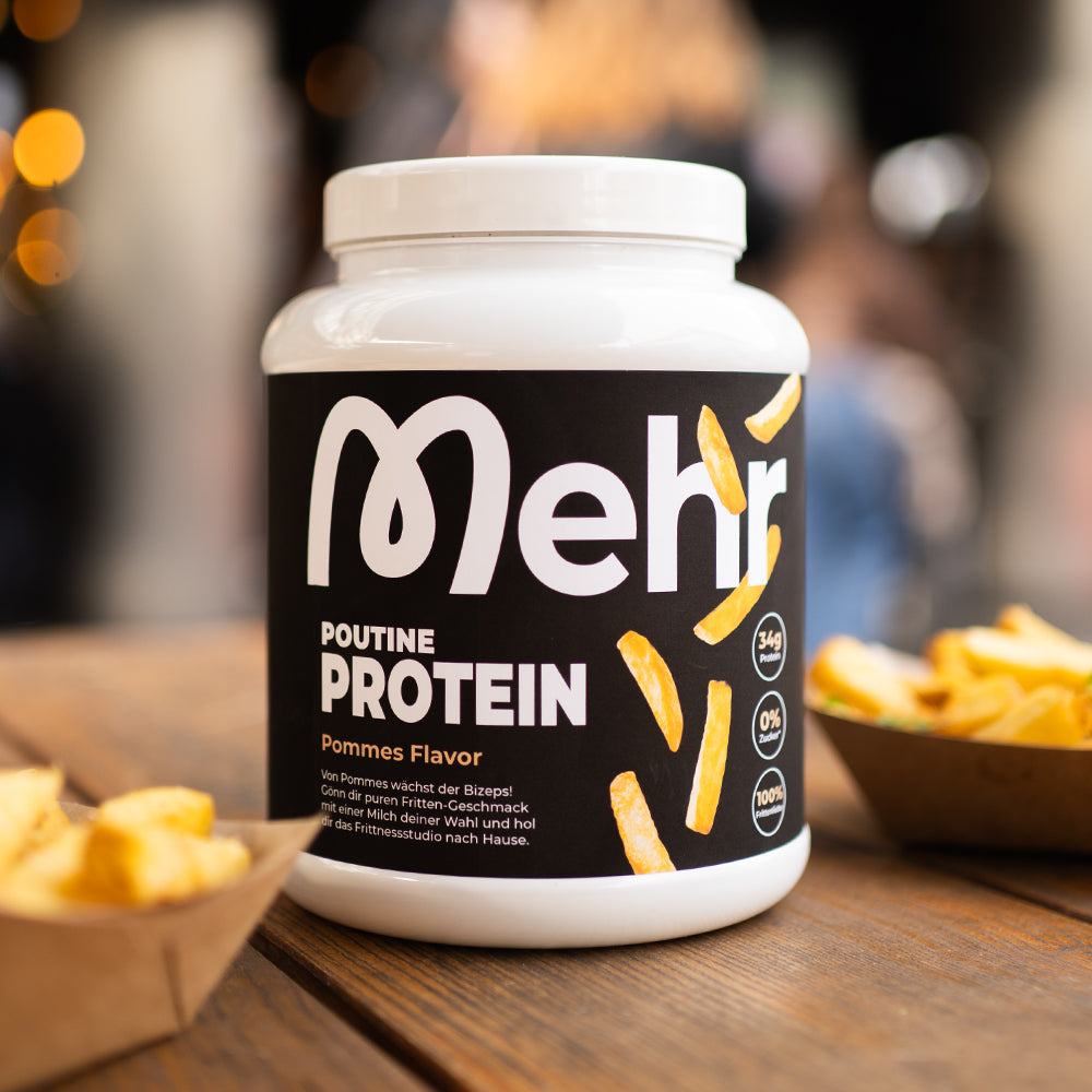 Mehr Proteinpulver Pommes-Flavour